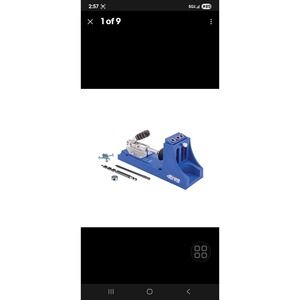 Kreg K4 Pocket Hole Jig - Adjustable, Versatile Jig for Strong Joints